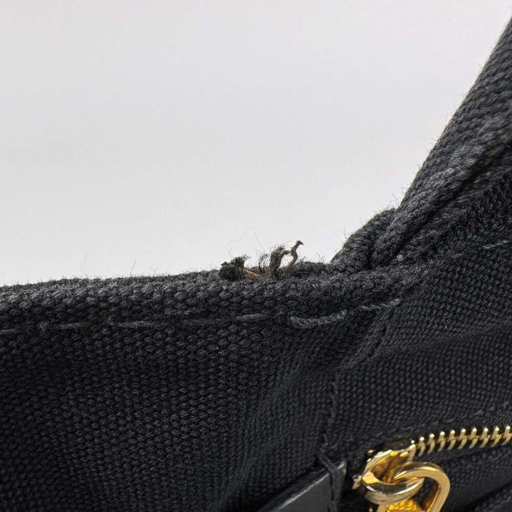 PRADA Black Canvas Shoulder Bag - Picture 6 of 10